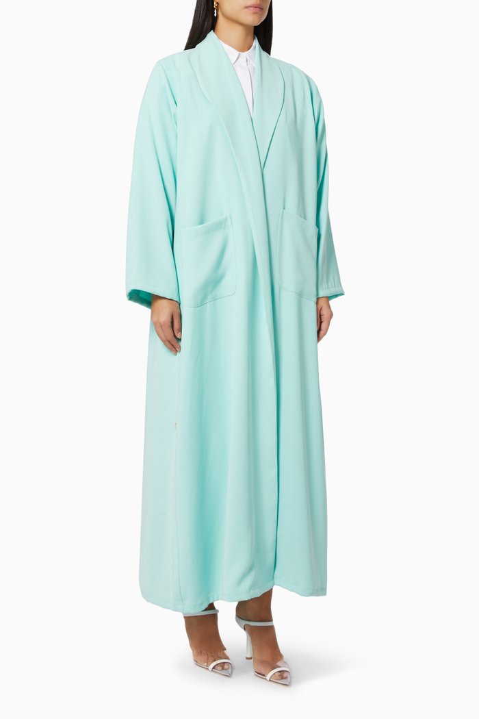 

Abaya in Crepe, Green