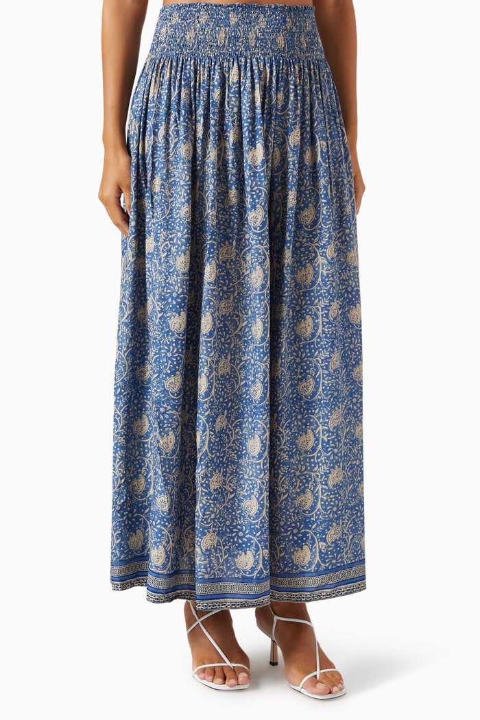 

Bella Maxi Skirt, Blue