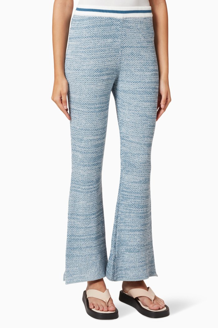 

Venus Pants in Azzurra Knit, Blue