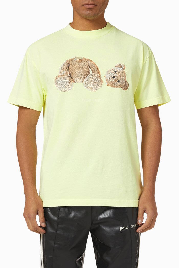 

Bear T-shirt in Cotton Jersey, Yellow