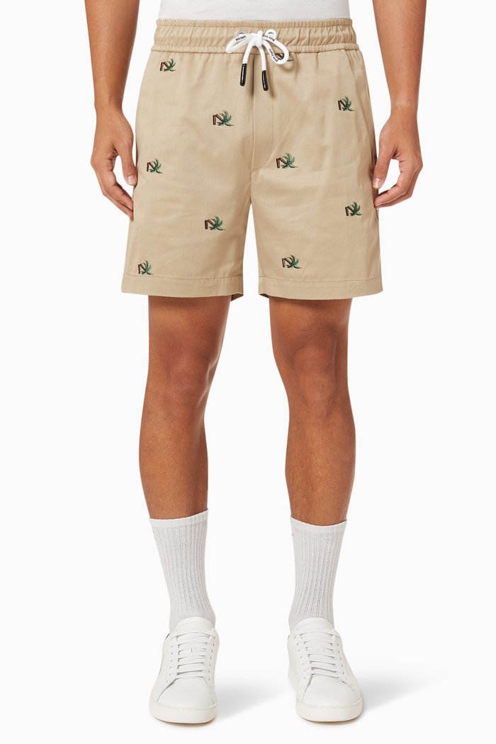 

Broken Palm Shorts in Cotton, Neutral