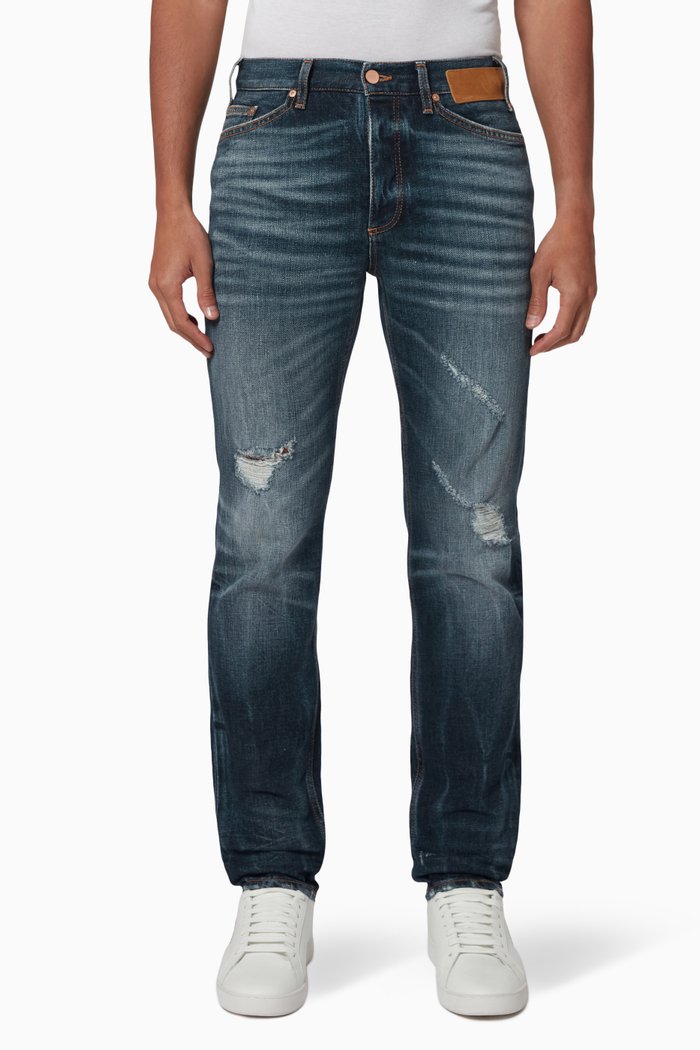 

Slim Fit Jeans in Denim, Blue