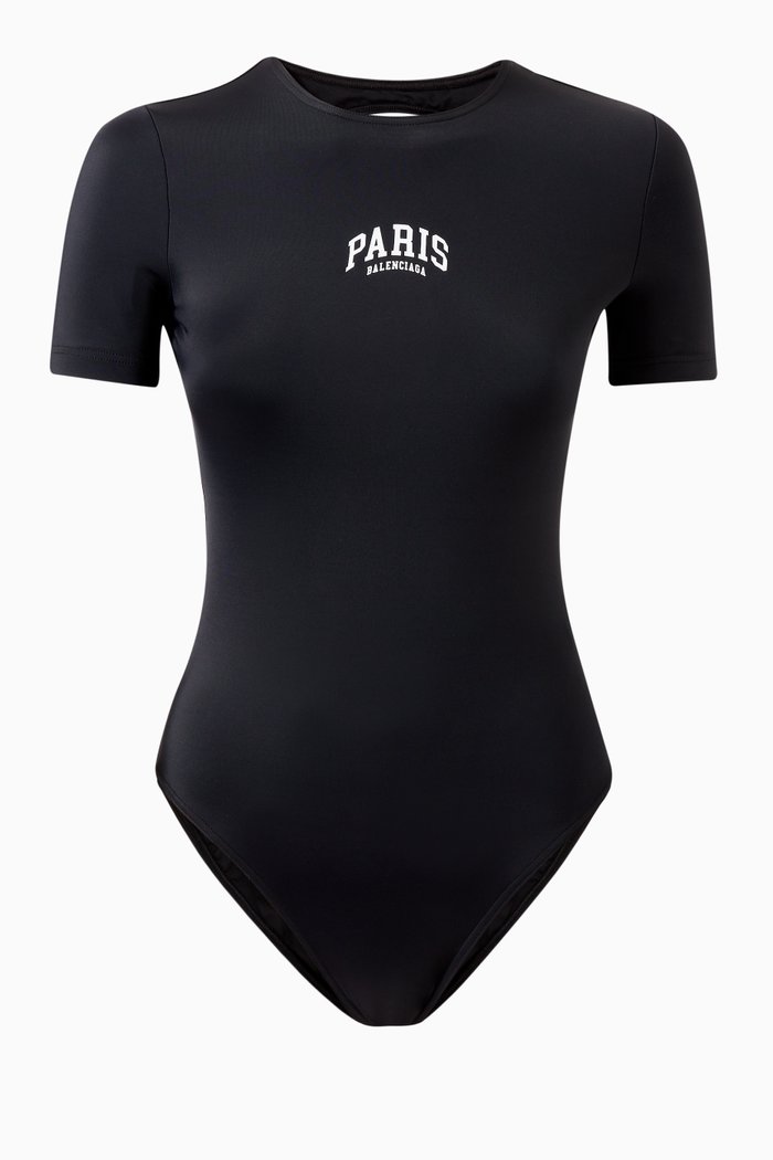 

Paris Swimsuit in Spandex, Black