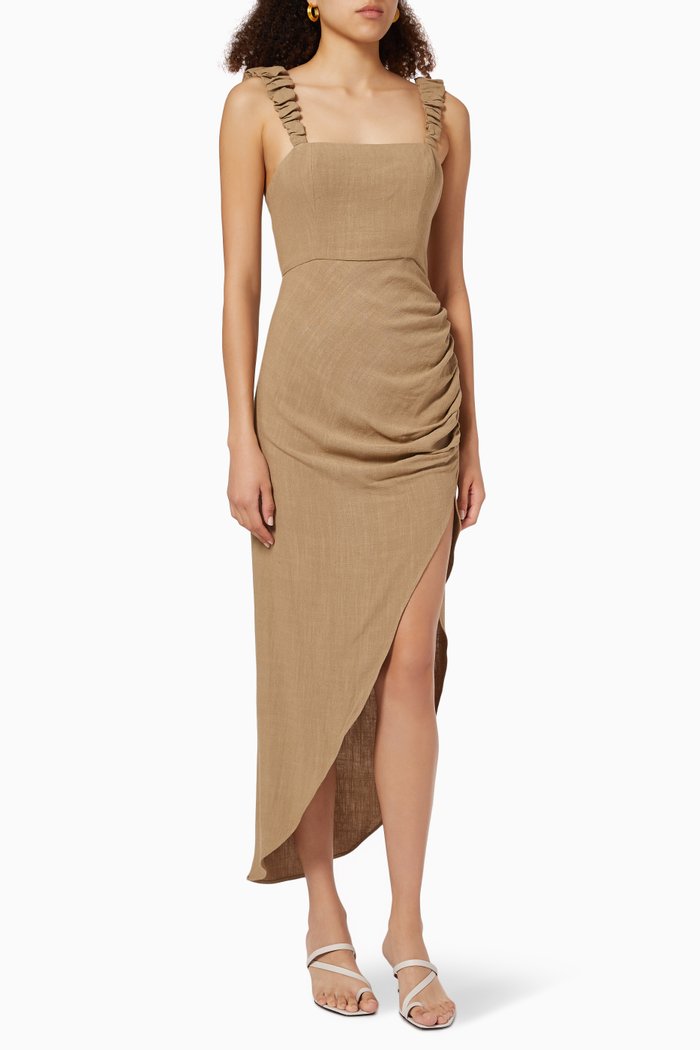 

Aria Dress, Brown
