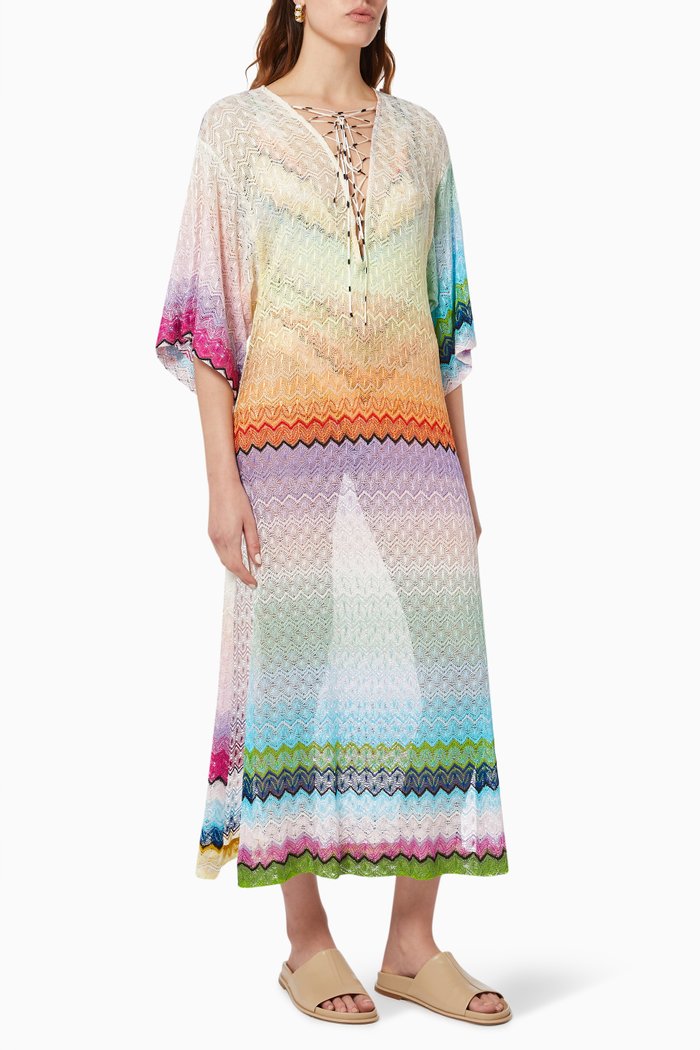 

Missoni Mare Long Beach Coverall in Viscose, Multicolour