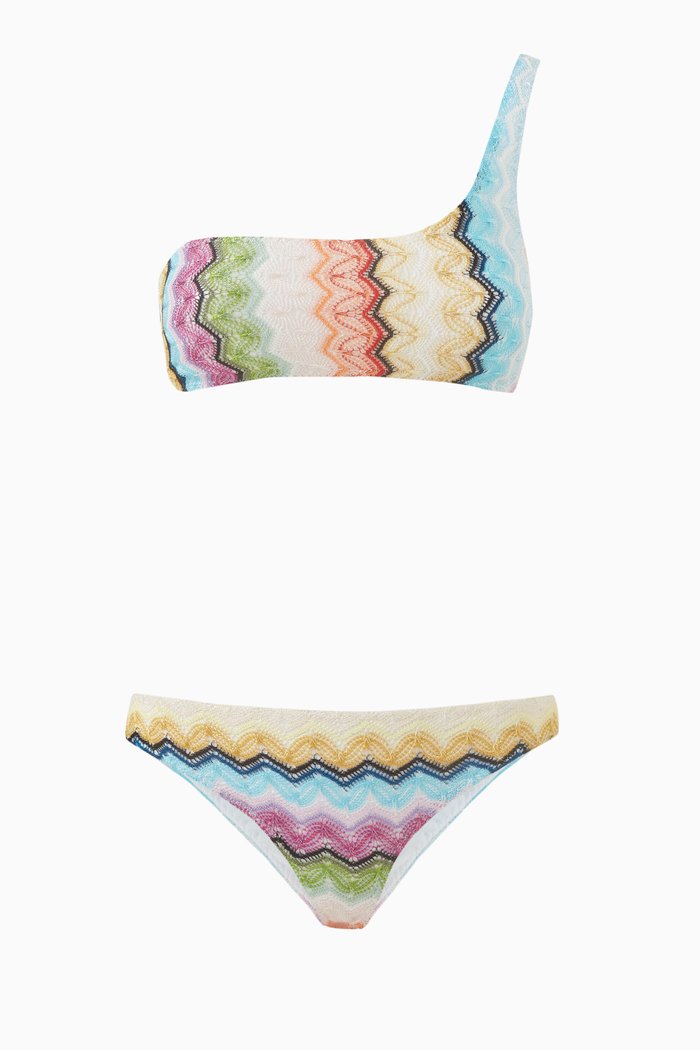 

Striped Bikini Set, Multicolour