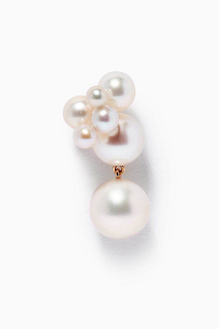 

Bisou Single Pearl Earring in 14kt Yellow Gold