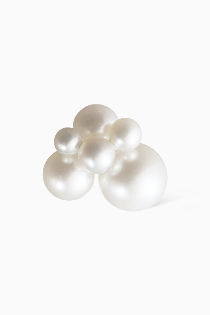 

Bisou Single Pearl Earring in 14kt Yellow Gold
