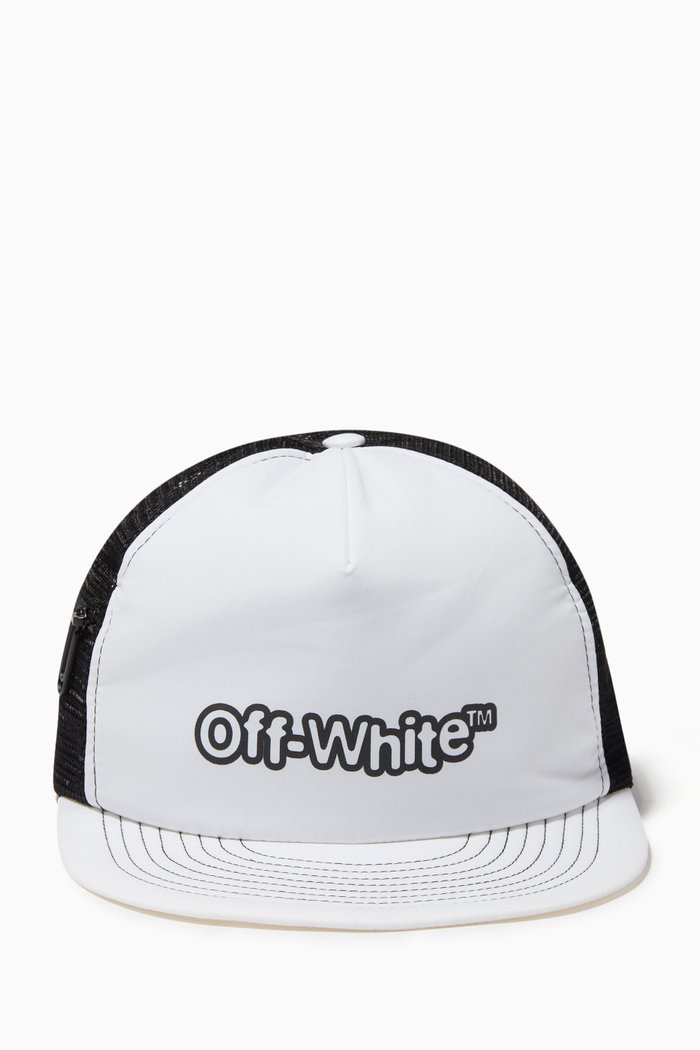 FF Blur Trucker Cap in Nylon, Black