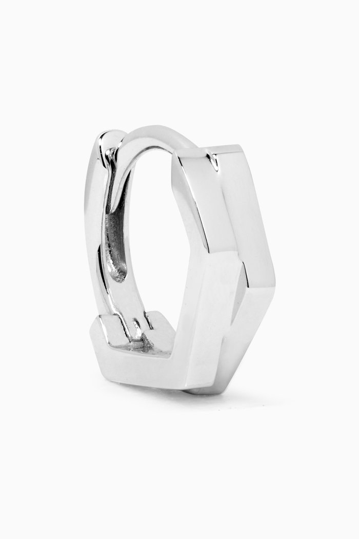 

Antifer Single Earring in 18kt White Gold