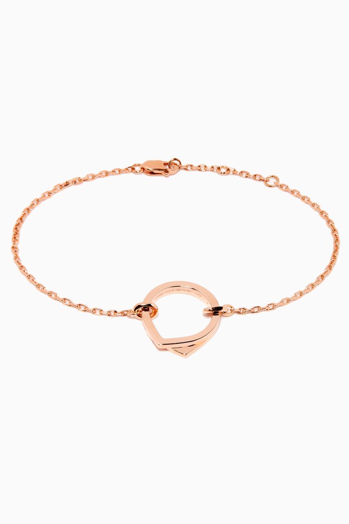 

Antifer Chain Bracelet in 18kt Rose Gold