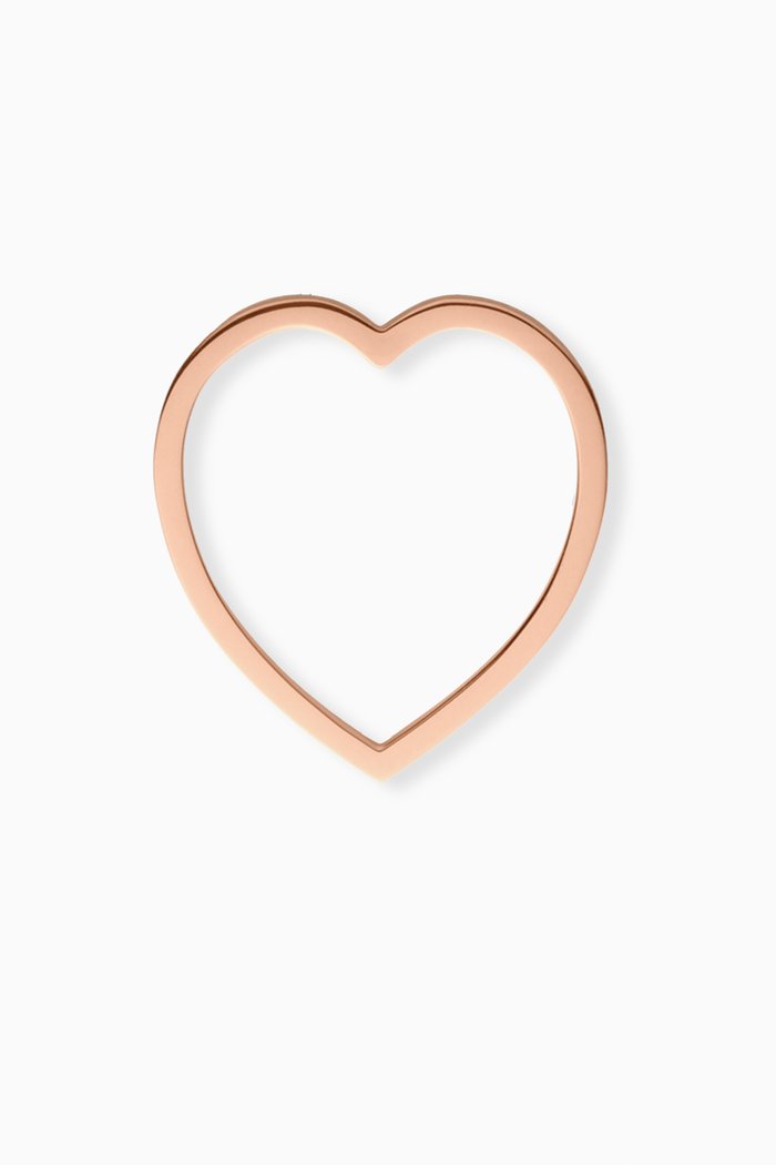 

Antifer Heart Ring in 18kt Rose Gold