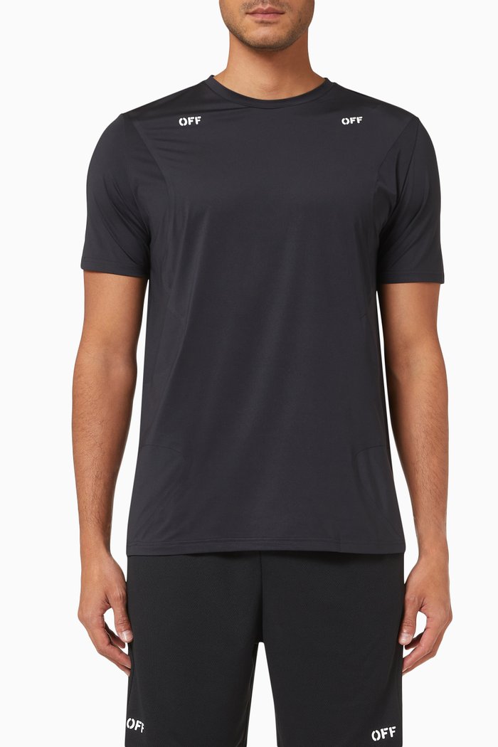 

Off Stamp T-shirt, Black