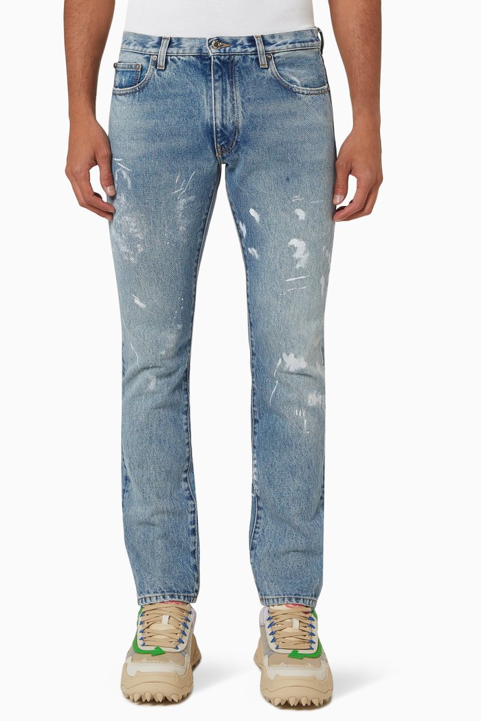 

Slim Fit Jeans in Denim, Blue