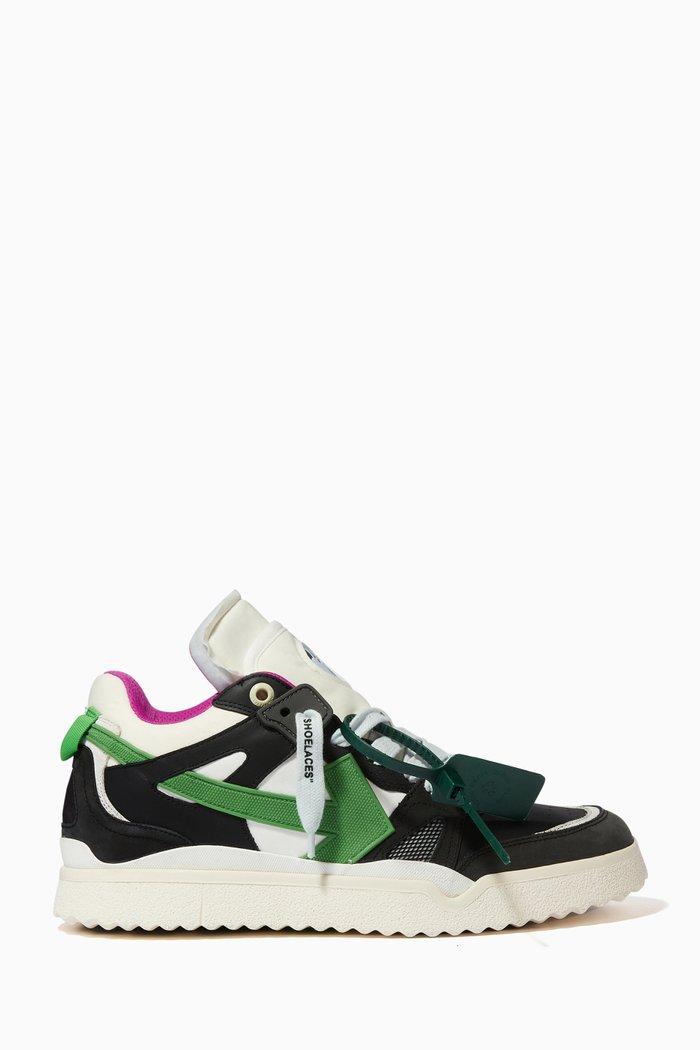 

Sponge Sneakers in Leather, Multicolour