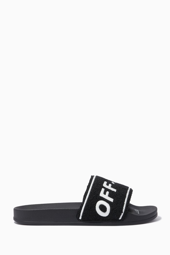 

Logo Slides in Towel Embroidery, Black