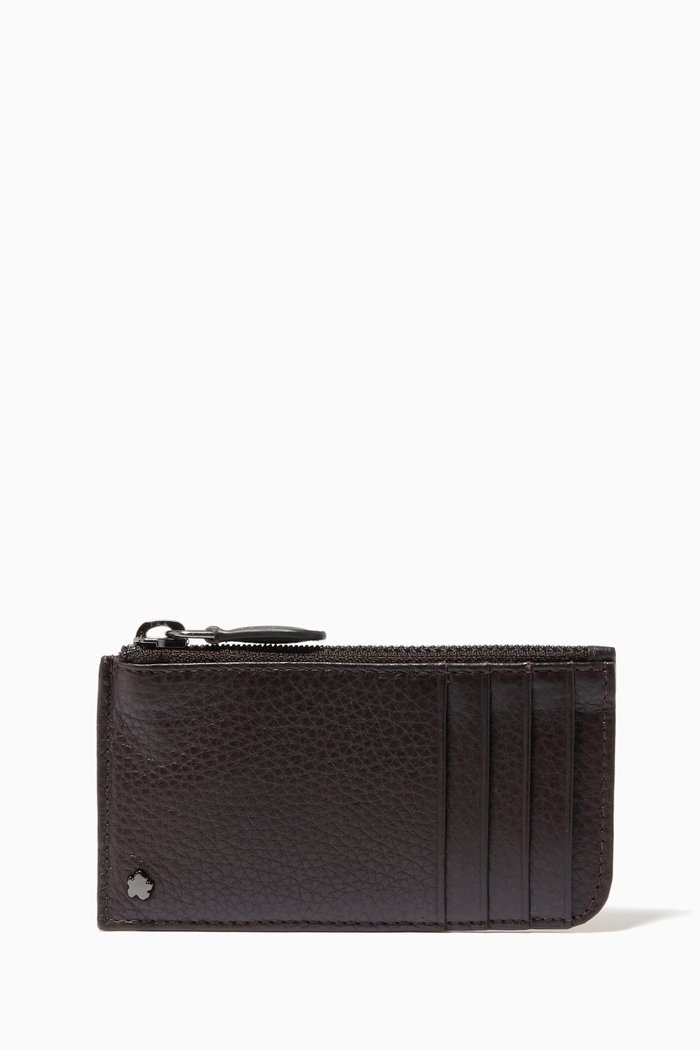 

Steave Leather Cardholder in Leather, Brown