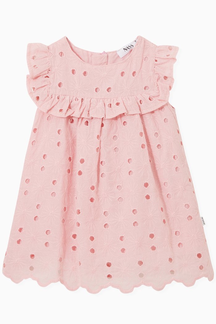 

Yara Dress in Cotton, Pink