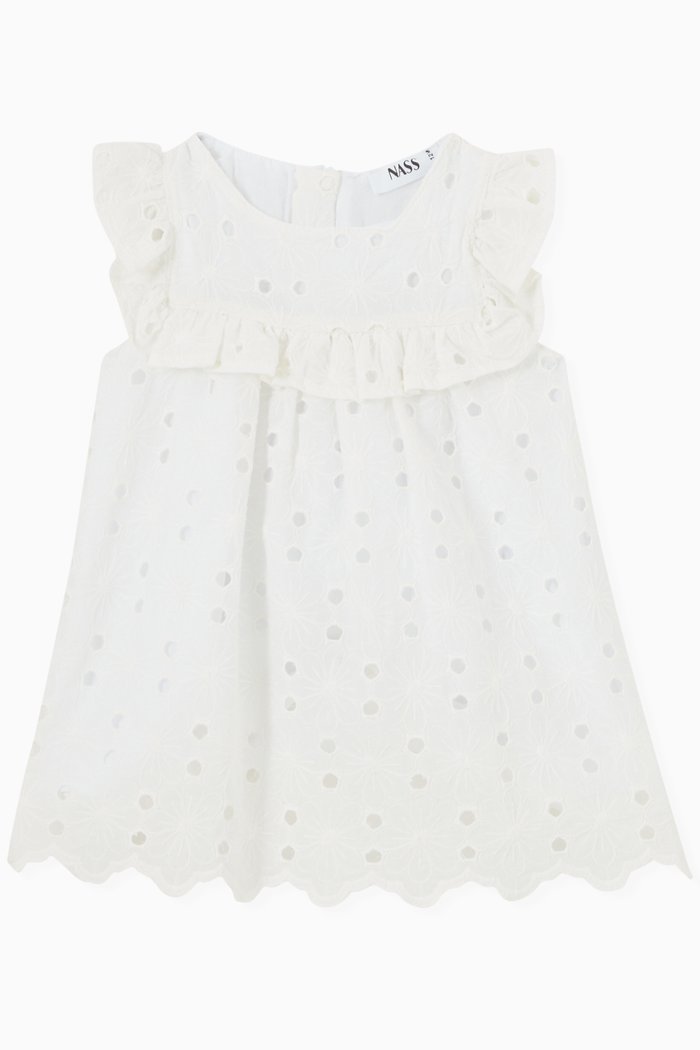 

Yara Dress in Cotton, White