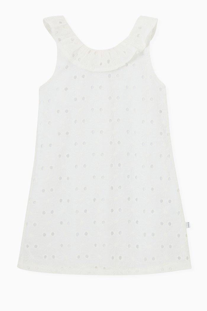 

Yasmine Dress in Cotton, White