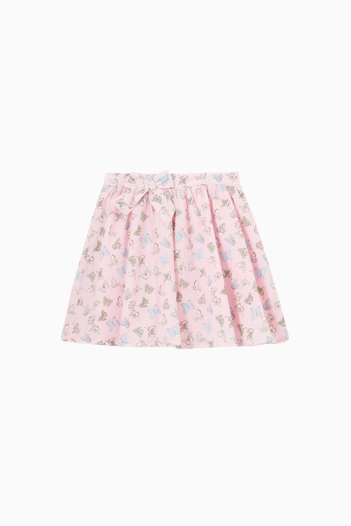 Sarah Skirt in Cotton, Pink