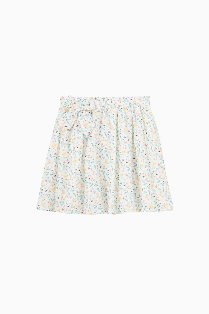 

Sarah Skirt in Cotton, White