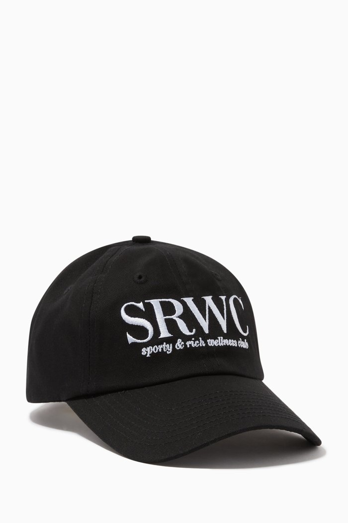 Upper East Side Hat in Cotton, Black