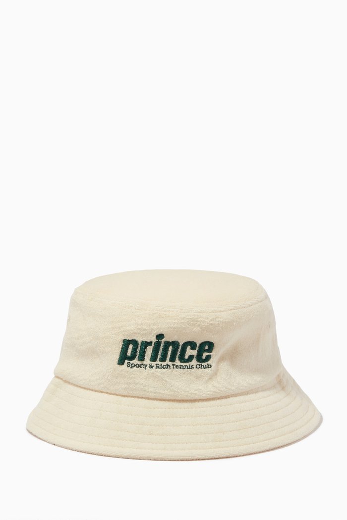 

Prince Sporty Bucket Hat in Twill, Neutral