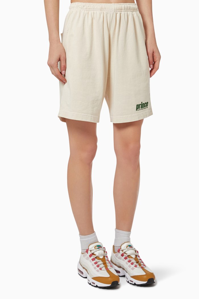 

Prince Gym Shorts in Cotton, Neutral