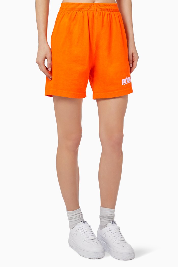 

Prince Gym Shorts in Cotton, Orange