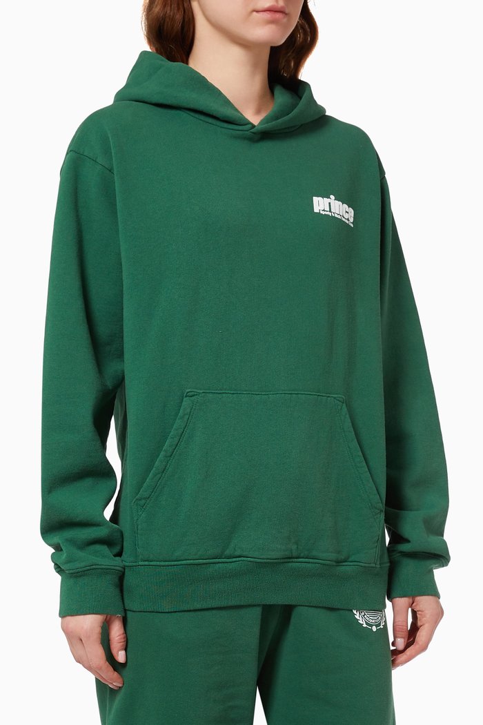 

Prince Hoodie in Cotton, Green
