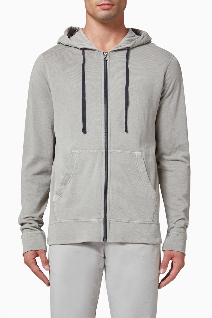

Vintage Hoodie in French Terry, Grey