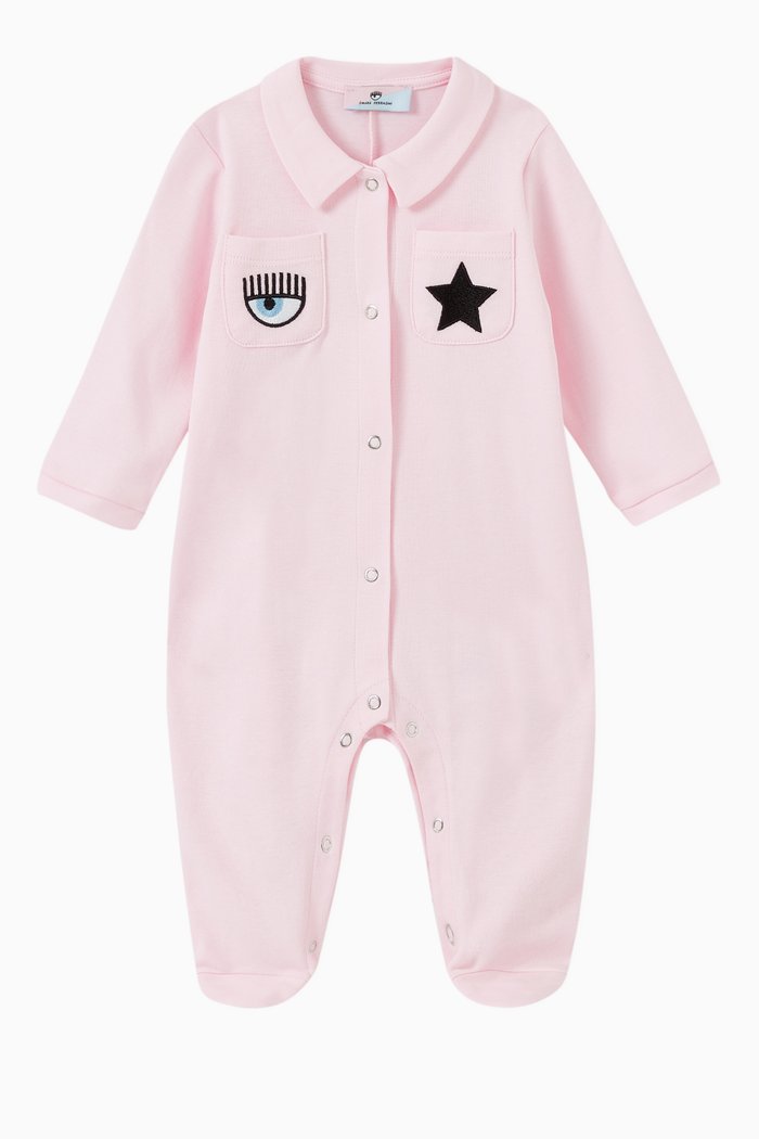 

Eyestar Romper in Cotton, Pink