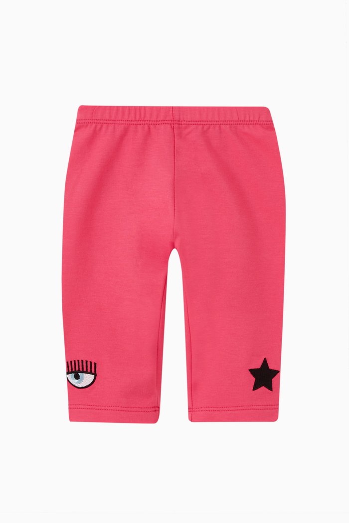 

Eyestar Leggings in Cotton Jersey, Pink