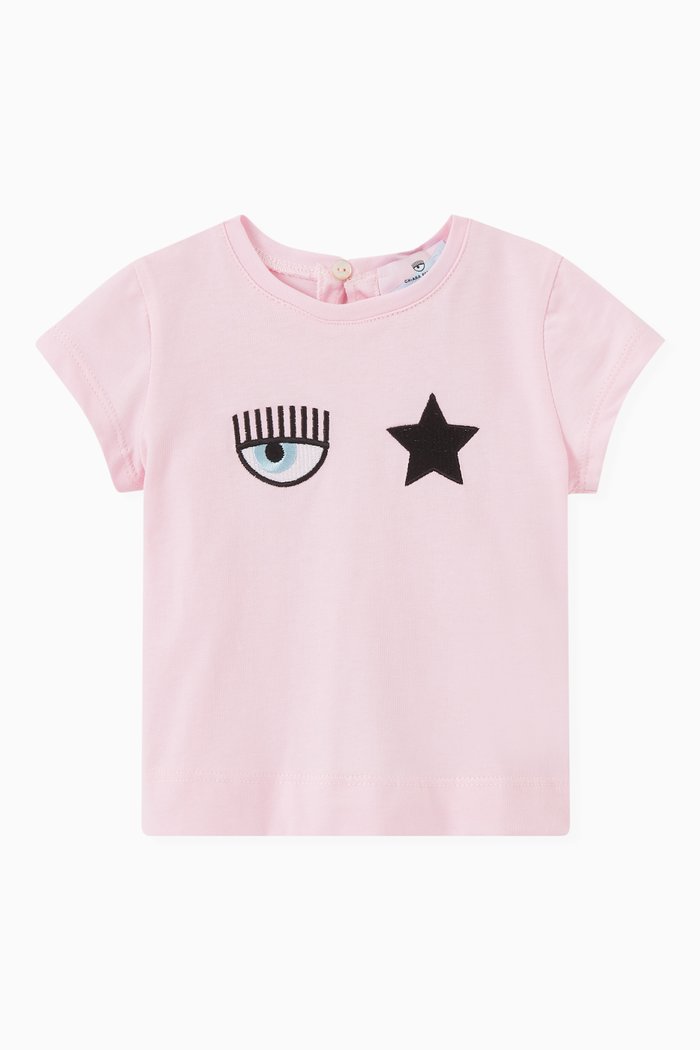 

Eyestar T-shirt in Cotton Jersey, Pink