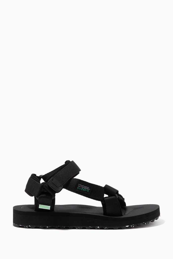 

Depa Cab Sandals in Nylon, Black