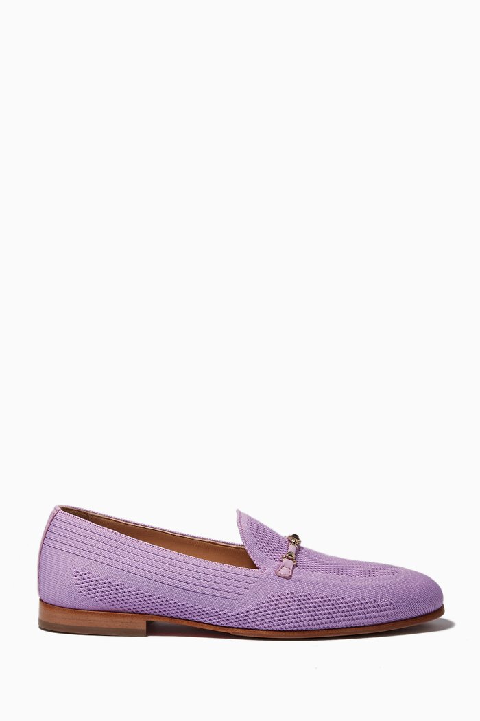 

Loafers in Fabric, Purple