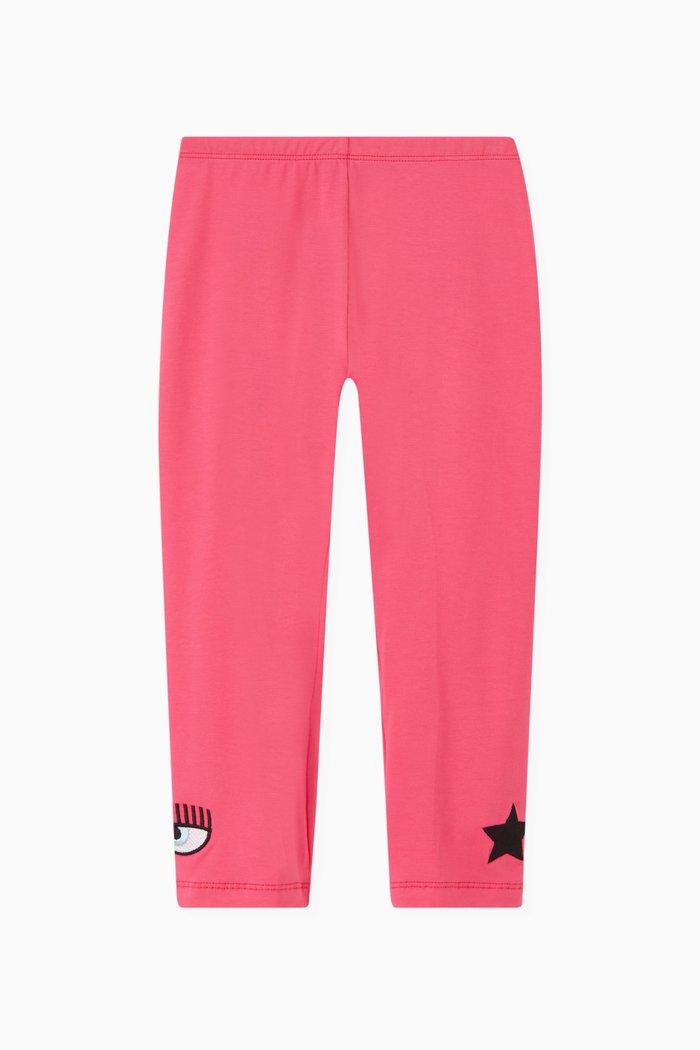 

Eyestar Leggings in Cotton Jersey, Pink