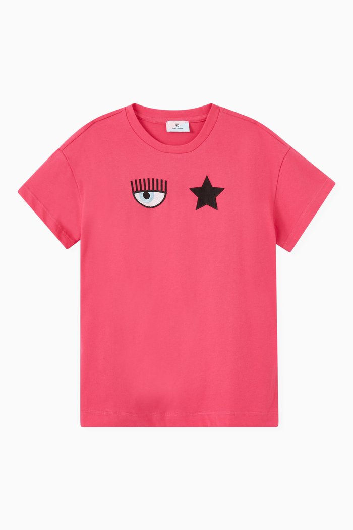 

Eyestar T-shirt in Cotton Jersey, Pink