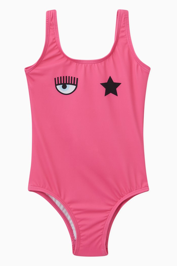 

Eyestar Logo Swimsuit, Pink