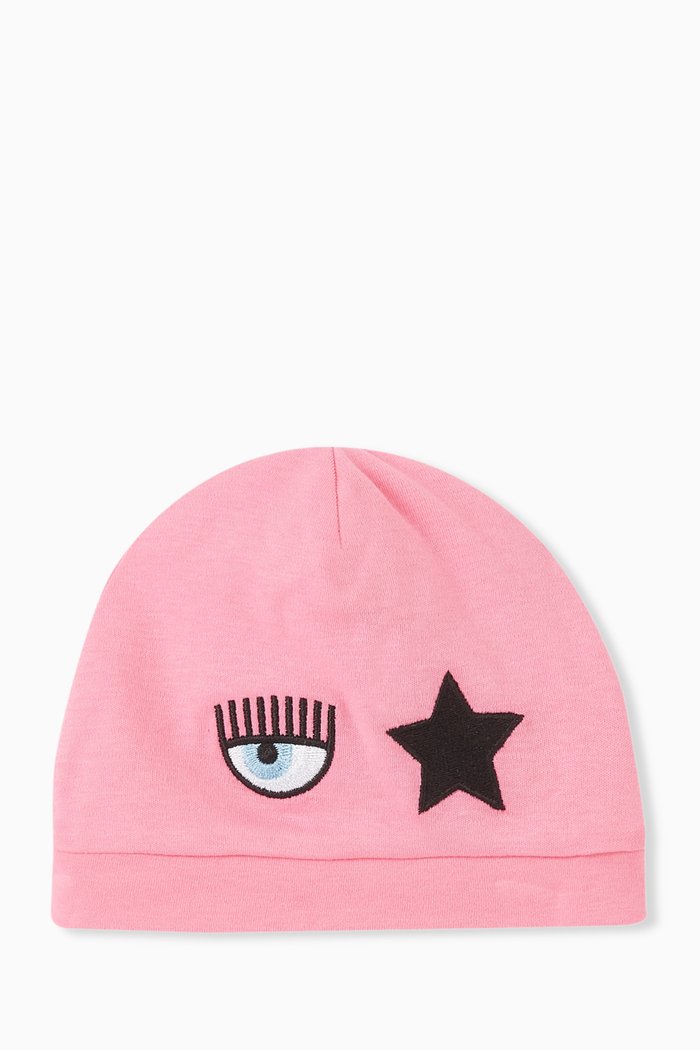 

Eyestar Hat in Cotton, Pink