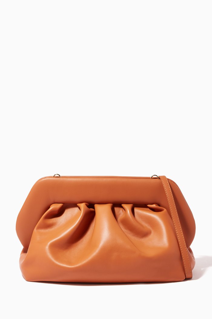 

Bios Pouch in Vegan Nappa, Brown