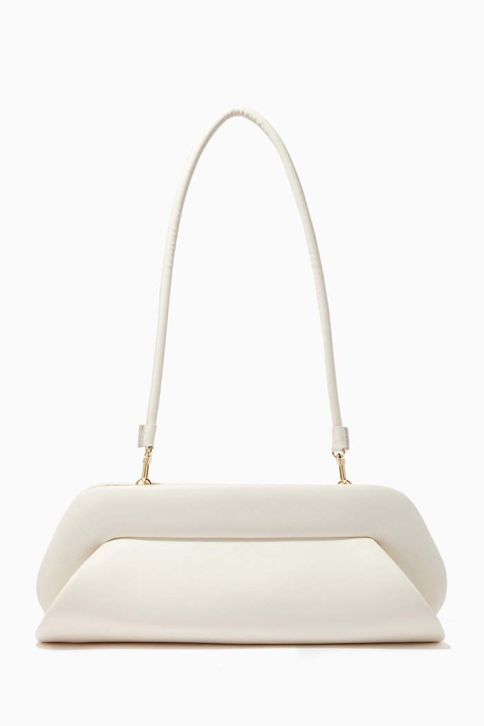

Dioni Shoulder Bag in Vegan Nappa, White