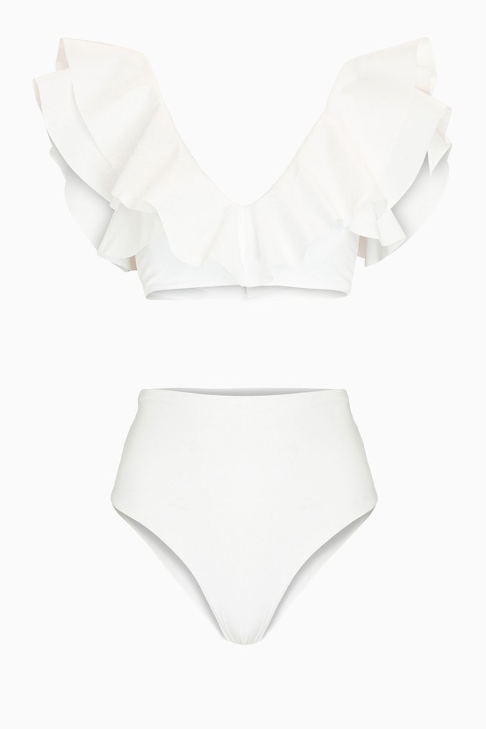 Mila Bikini Set in Lycra, Neutral