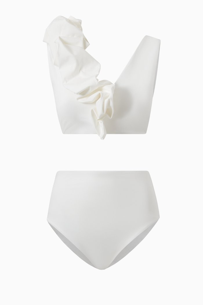 

Rose Bikini Set in Lycra, Neutral