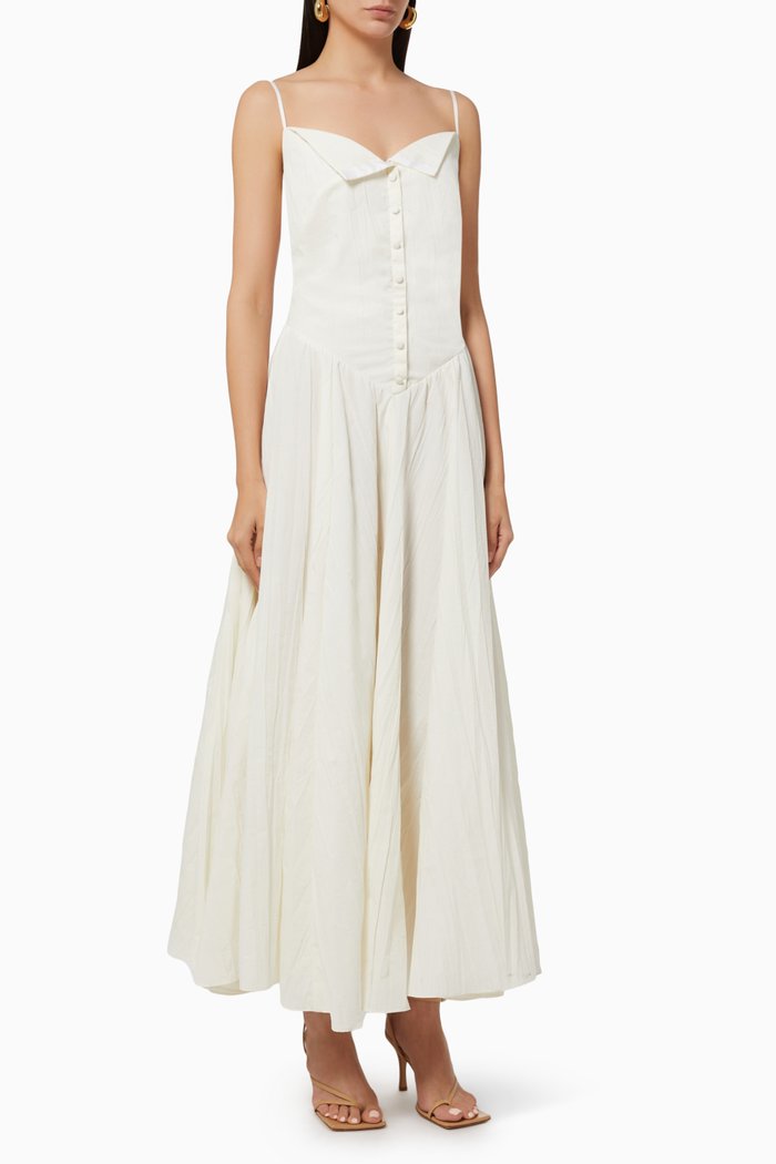 Ke Maxi Dress, White