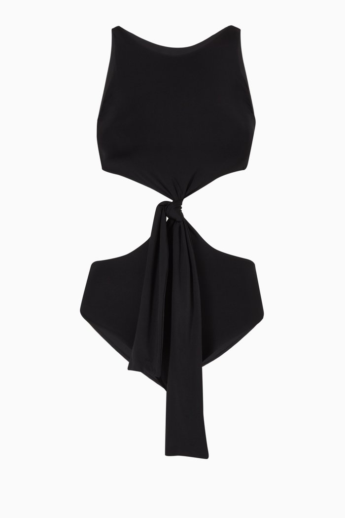 

Bahia One Piece Swimsuit in Lycra, Black