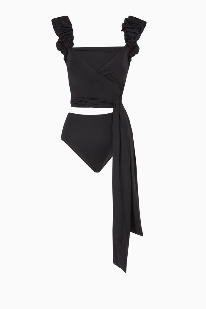 

Duna Bikini Set in Lycra, Black