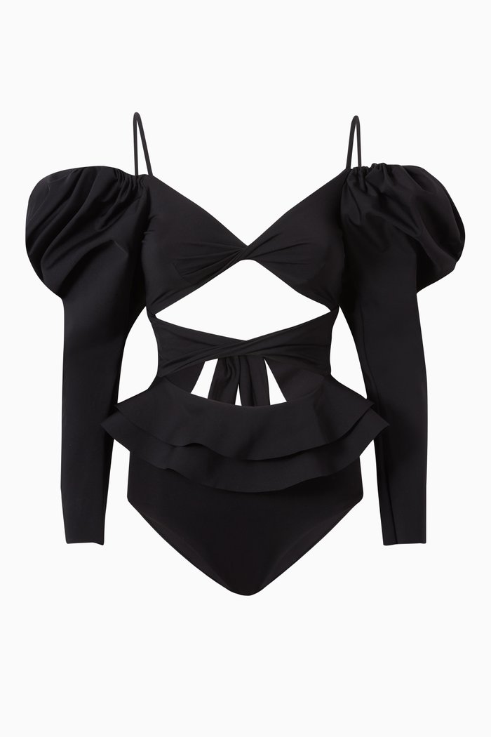 

Navio Bikini Set in Lycra, Black