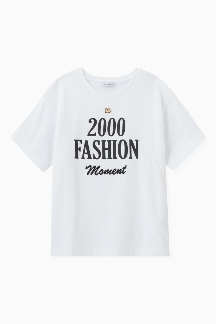 

Jersey T-Shirt in Cotton, White